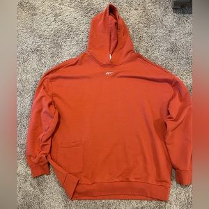 Reebok Mens Long Sleeve Hoodie. Good condition. Like-New XXL. Color Rhodonite